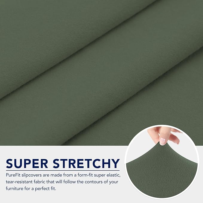 PureFit 100% Dual Waterproof Couch Cover Slipcovers - Image 5