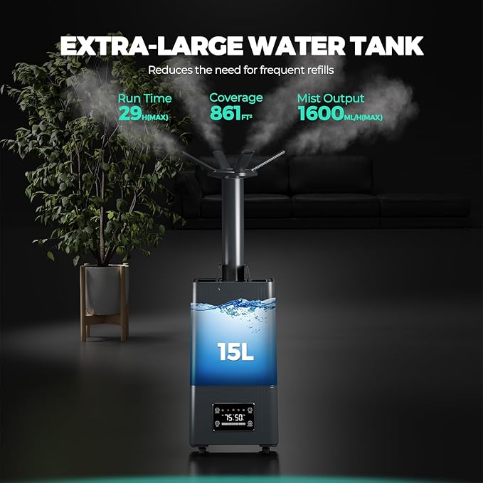 MARS HYDRO Plant Humidifier 15L, - Image 5