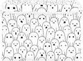 xigua Halloween Ghosts Storage Bins by LLCxigua