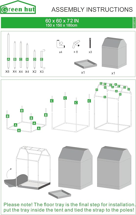 5x5 Growing Tent, Indoor Growing Tent - Image 8
