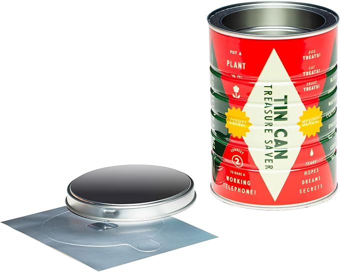 Retro Tin Can, Studio MPLS Designs, Collectable, Peel & Stick Valved End - Image 4