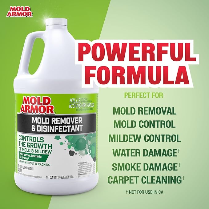 Mold Armor Mold Preventer, Disinfectant and Flood Cleanup, 1 gal., Control & - Image 8