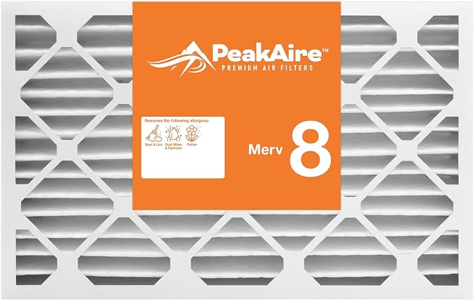 Merv 8 Basic 16" x 24" x 4" Air Filter by PeakaireFIlters