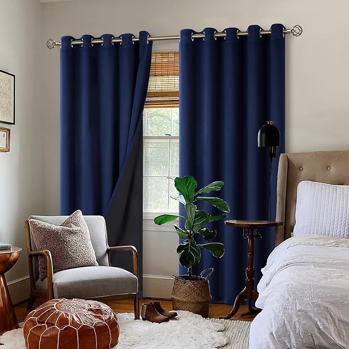 BGment Thermal Insulated 100% Blackout Curtains - Image 2