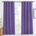 NICETOWN Lilac Purple Blackout Curtain 86 inch Long, W55 x L86, 1 Panel by NICETOWN