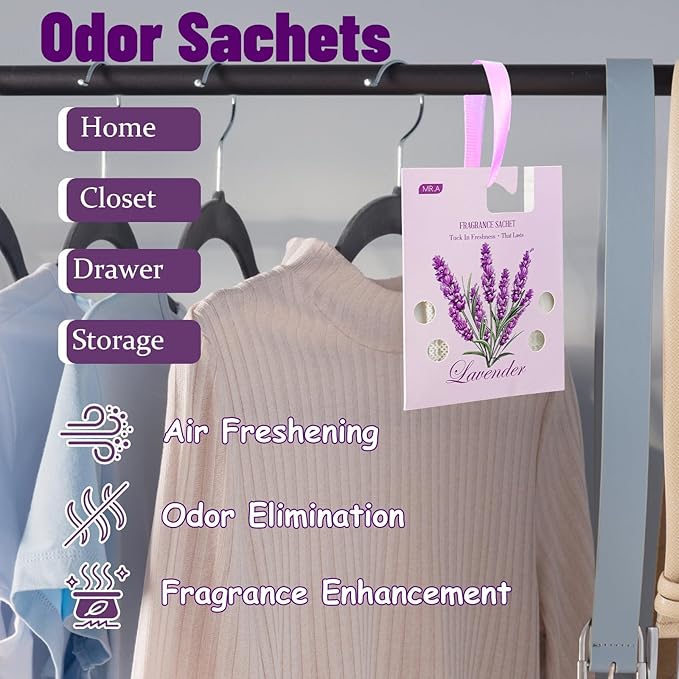 13Packs Lavender Scented Sachets, Fragrance Sachet Bags - Image 6