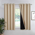 NICETOWN Cold Blocking Curtains, Bedroom Full Blackout Curtain Panel, Great Job by NICETOWN