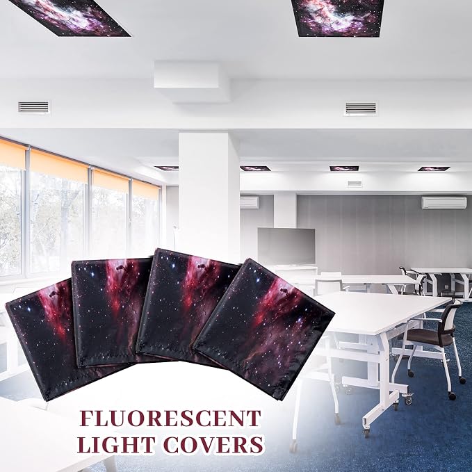 Hortsun 6 Pcs Fluorescent Light Covers - Image 6