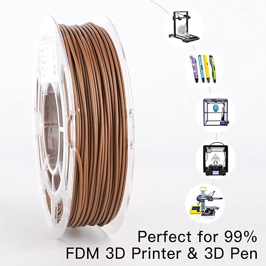 AMOLEN Wood PLA Filament Bundle 3D Printer Filament Wood Sets, 3D Printing - Image 5