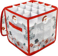 Christmas Bauble and Decoration Storage Cube by Unknown