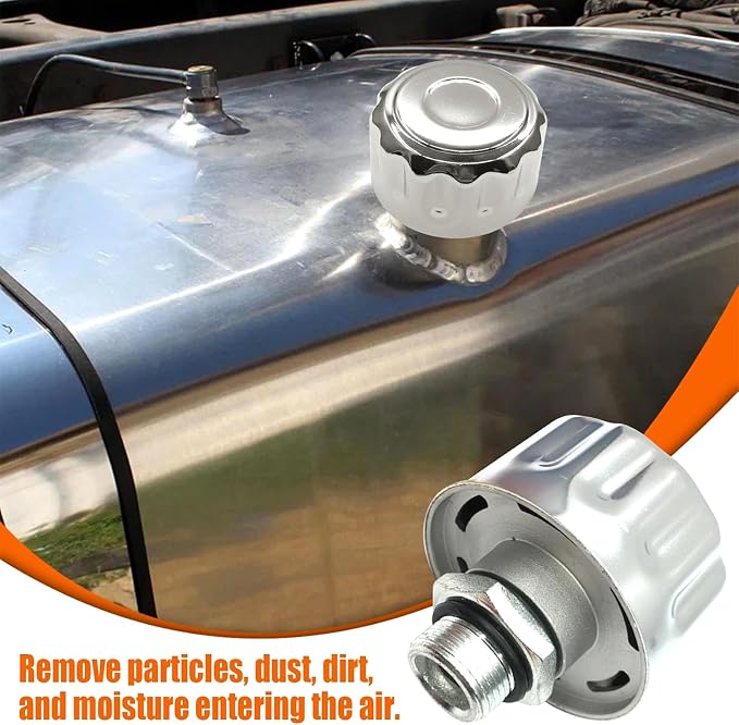 1/2" NPT Breather Cap with 40 Micron Filtration | Heavy-Duty Carbon Steel & - Image 7