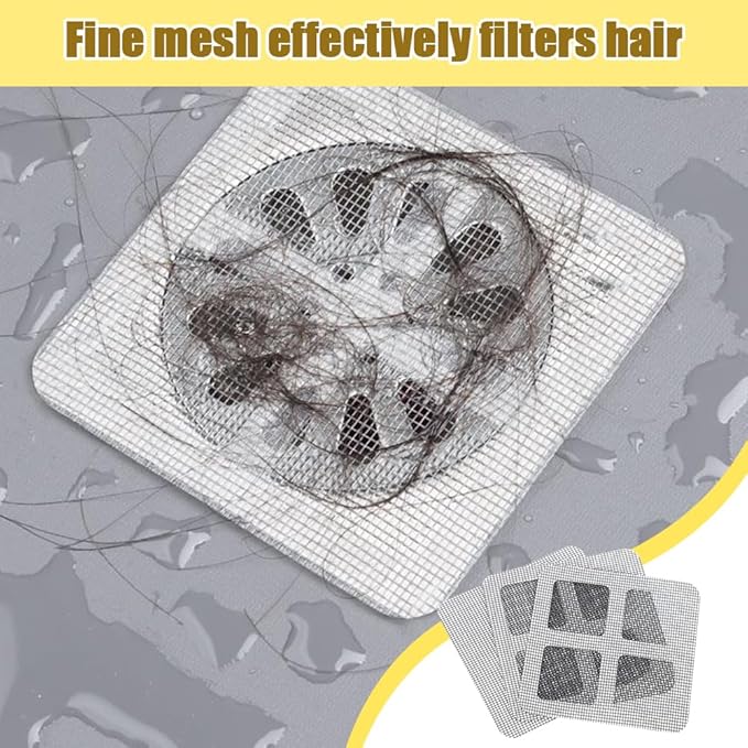 Disposable Hair Drain Stickers, 2025 Upgraded Disposable Floor Drain Filter - Image 3