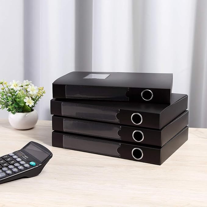A4 Storage File Boxes Plastic Archives Cases - Image 6