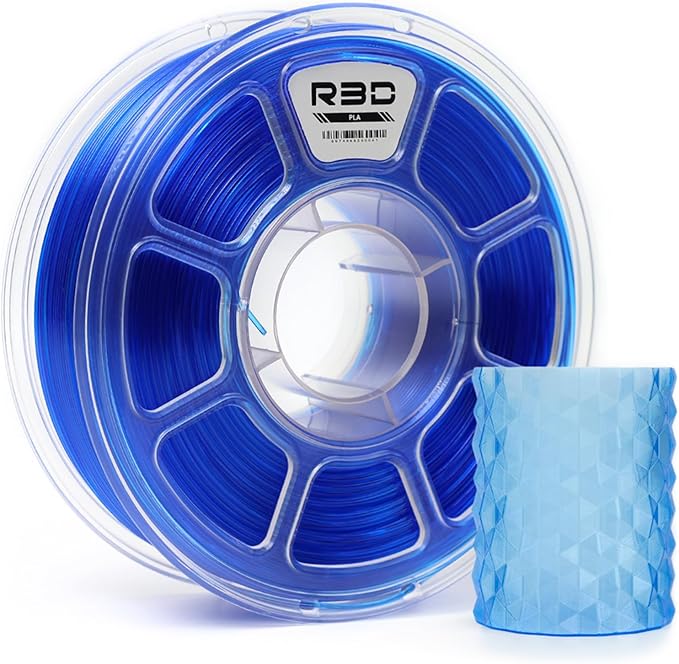 R3D PLA Filament 1.75mm, 0-370 mm/s High Speed PLA Printing, Dimensional by R3D