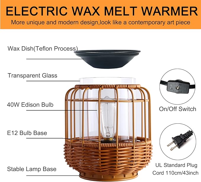 kobodon Electric Wax Melt Warmer Birthday Gifts - Image 6