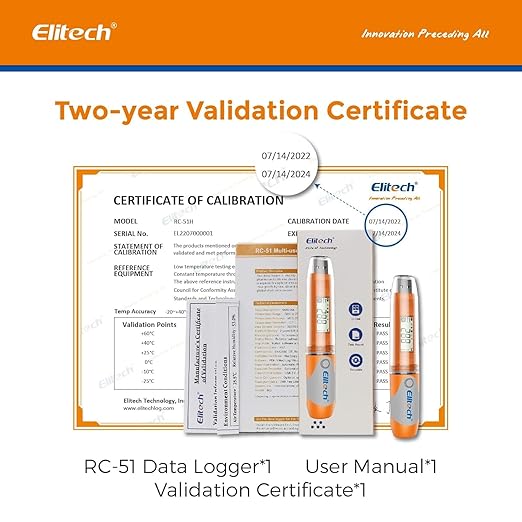 Elitech RC-51 Digital Temperature Data Logger USB Reusable 32000 Points - Image 6