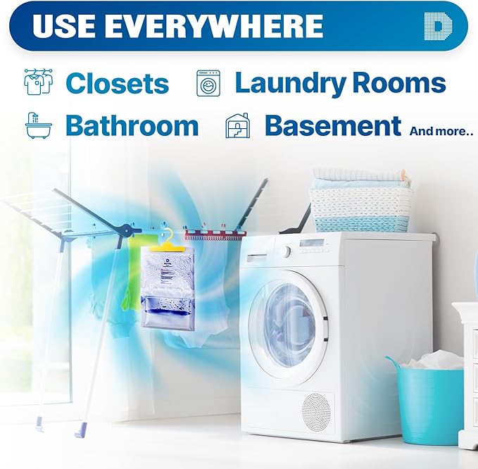 Dry & Dry 16 Pack Premium Moisture Absorbers Dehumidifiers - Image 3