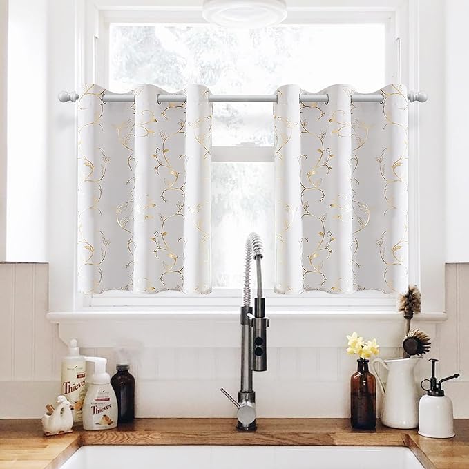 BUHUA Blackout Small Window Curtains - Image 2