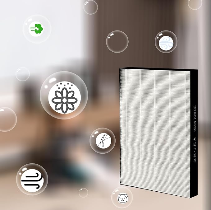 KC-850U Filter for Sharp Air Purifier Part # FZ-C100HFU | Used for Living Room - Image 4