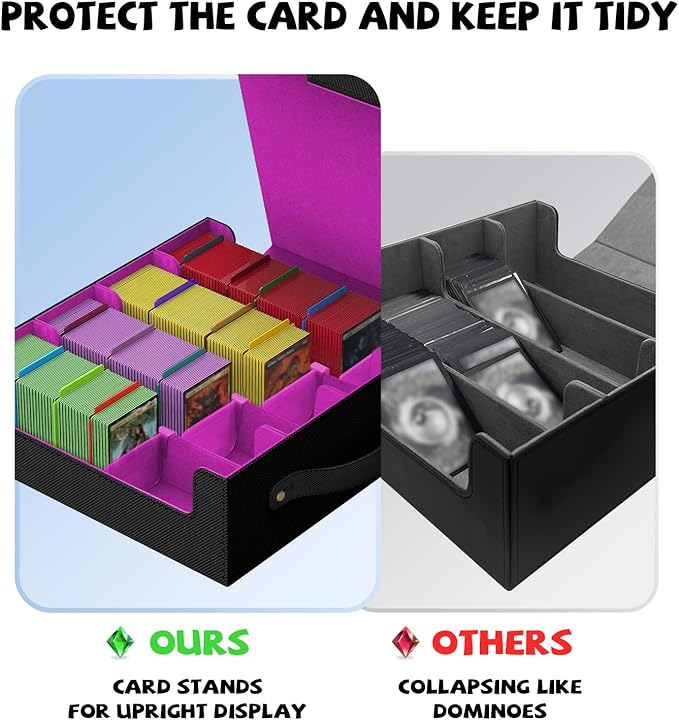 MTG Deck Boxs, Trading Card Storage Box, Card Storages Boxes, bulk card storage - Image 7