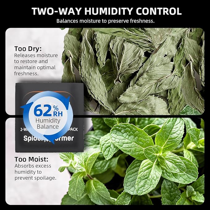 Spider Farmer 62% RH 8g Size Two-Way Humidity Control Packs, 10 Packs, Each - Image 4