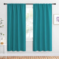 NICETOWN Peacock Blue Blackout Curtains Panels by NICETOWN