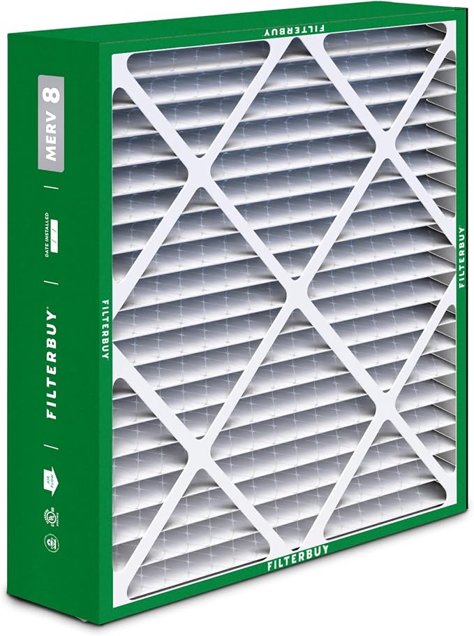 Filterbuy 22x24x5 Air Filter MERV 8 Essential Dust & Allergy Defense, - Image 9