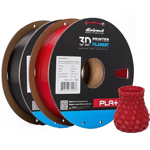 INLAND Micro Center PLA+ 3D Printing Filament 1.75mm by INLAND