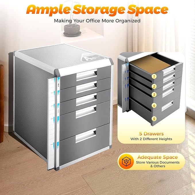 Metal Drawer Box, Luminium Alloy File Organiser - Image 3