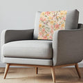 Hummingbird Lily Headrest Cover by Unknown