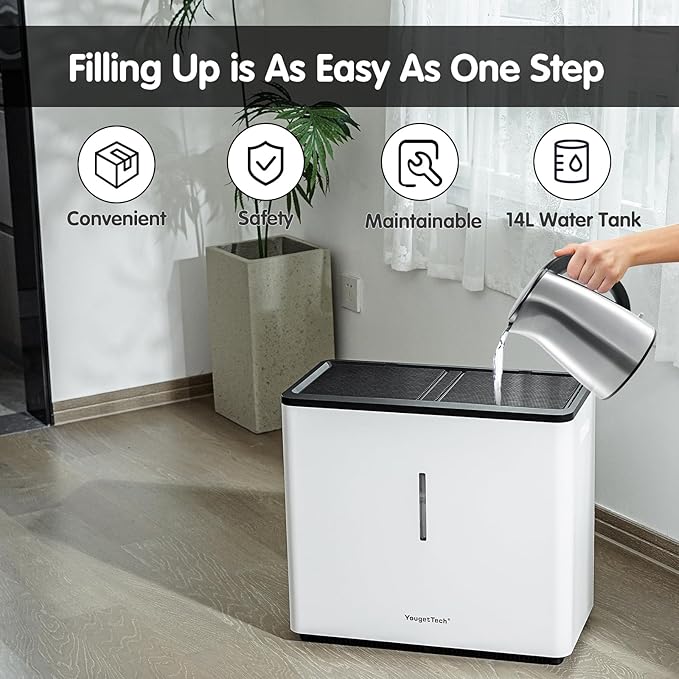 Evaporative Humidifiers |14.5 L Tank - Image 2