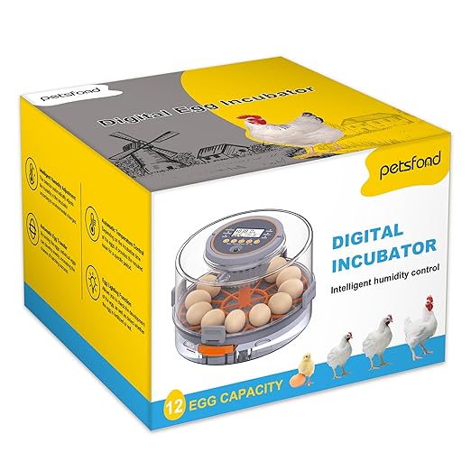 12 Egg Incubator with Automatic Egg Turning and Humidity Control, Intelligent - Image 8