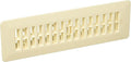 Decor Grates PL210-AL 2-Inch by 10-Inch Plastic Floor Register by DecorGrates
