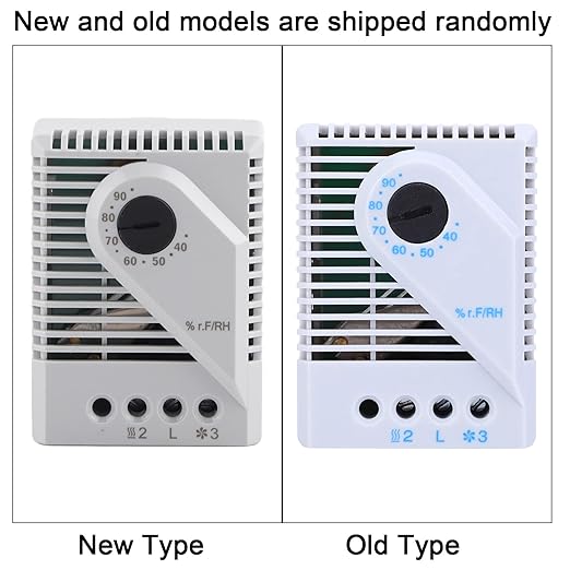 Mechanical Humidity Controller, 2-3 Pole Terminal, 12‑250V Input, Back Rail - Image 7