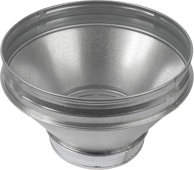 Vent Systems 12" Inch to 8" Inch Duct Reducer Adapter Connector Fitting Pipe - Image 6