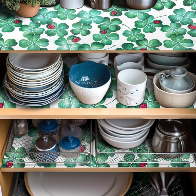 12" W x 120" L Floral Drawer and Shelf Liner - Image 7