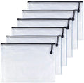 Oaimyy-B5, Mesh Zipper Pouch Document Folders Bag Plastic Zip File Folders by Oaimyy