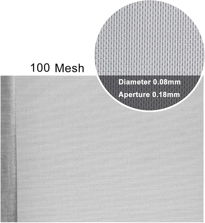 Stainless Steel Woven Wire Mesh, Stainless Steel Wire Mesh 100 Mesh Filter - Image 2
