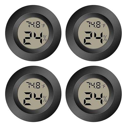Mini Hygrometer Indoor Outdoor Thermometer Humidity Meter Digital LCD by Unknown