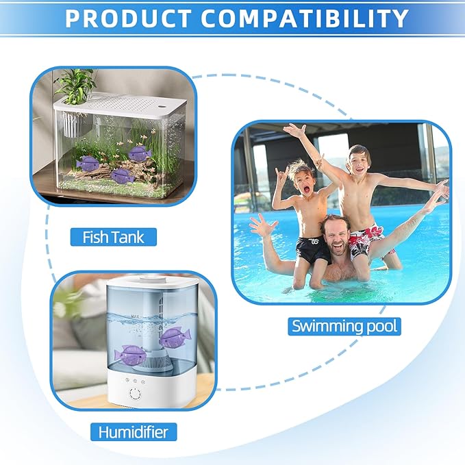 Humidifier Cleaner 6 Pack, Humidifiers Fish Tanks Cleaner, Warm&Cool Most - Image 6