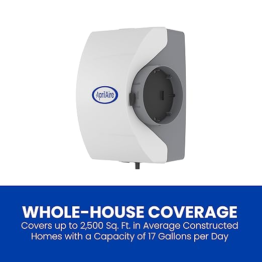 AprilAire 400M Whole-House Humidifier, Manual Water Saver Furnace Humidifier - Image 3