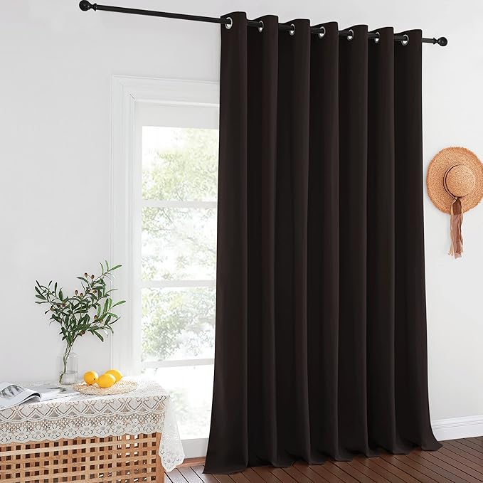 NICETOWN Blackout Patio Curtains 100 x 144 Inches Long - Image 8