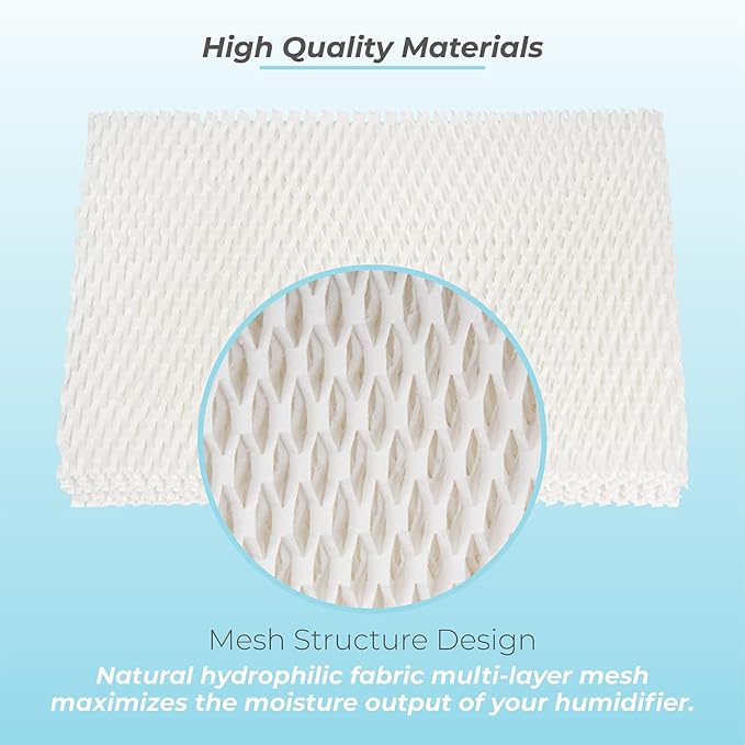 ANTOBLE 4 Pack MD1-0034 Humidifier Wick Replacement Filters Compatible - Image 3