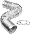 YIJUHOU Dryer Vent Hose, 4 Inch 10FT Aluminum Air Ducting, Flexible by YIJUHOU
