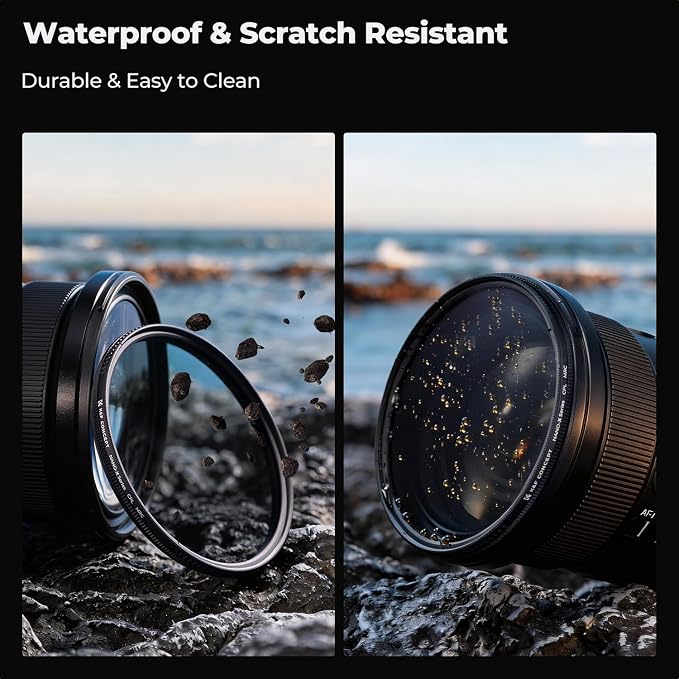 K&F CONCEPT 82mm Circular Polarizer Lens Filter - Image 6