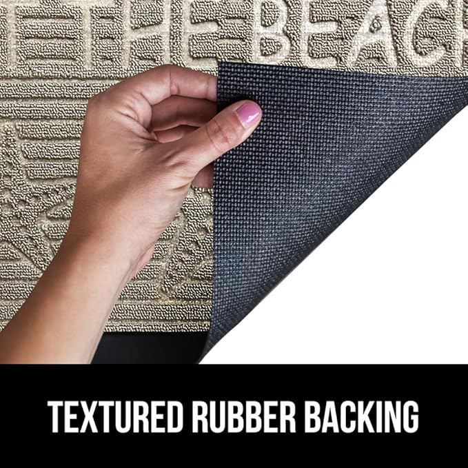 GORILLA GRIP 100% Waterproof All-Season WeatherMax Doormat 35x23, US Designed - Image 5