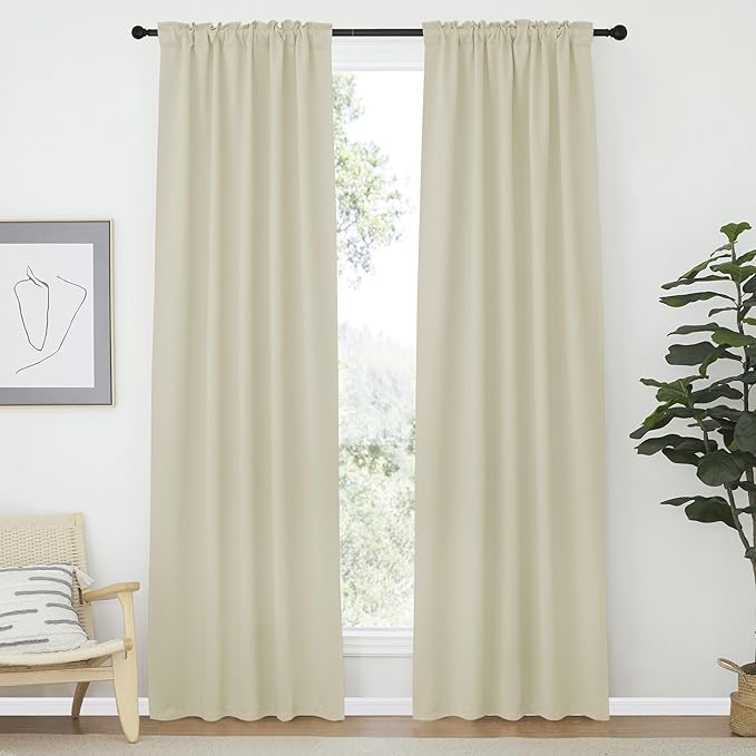 NICETOWN Blackout Curtain Panels Window Draperies - Image 2