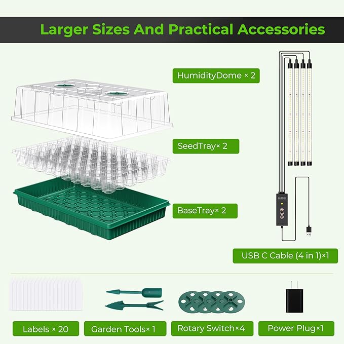120 Cells Seed Starter Tray - Image 7