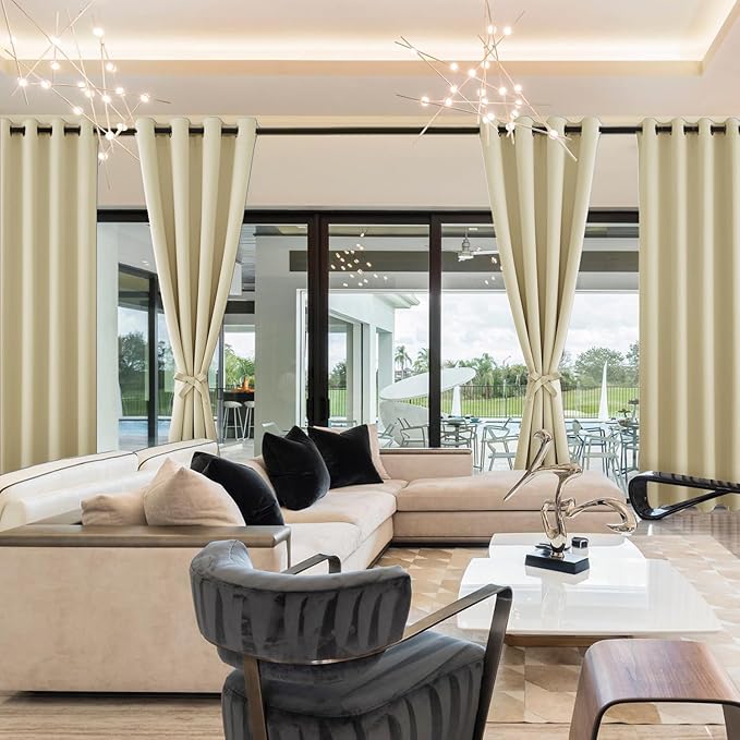 Hiasan Short Blackout Curtains for Bedroom - Image 6
