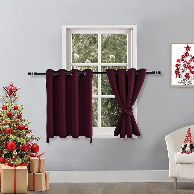 Hiasan RV Blackout Curtains for Bedroom, 52 x 36 Inches Long by Hiasan